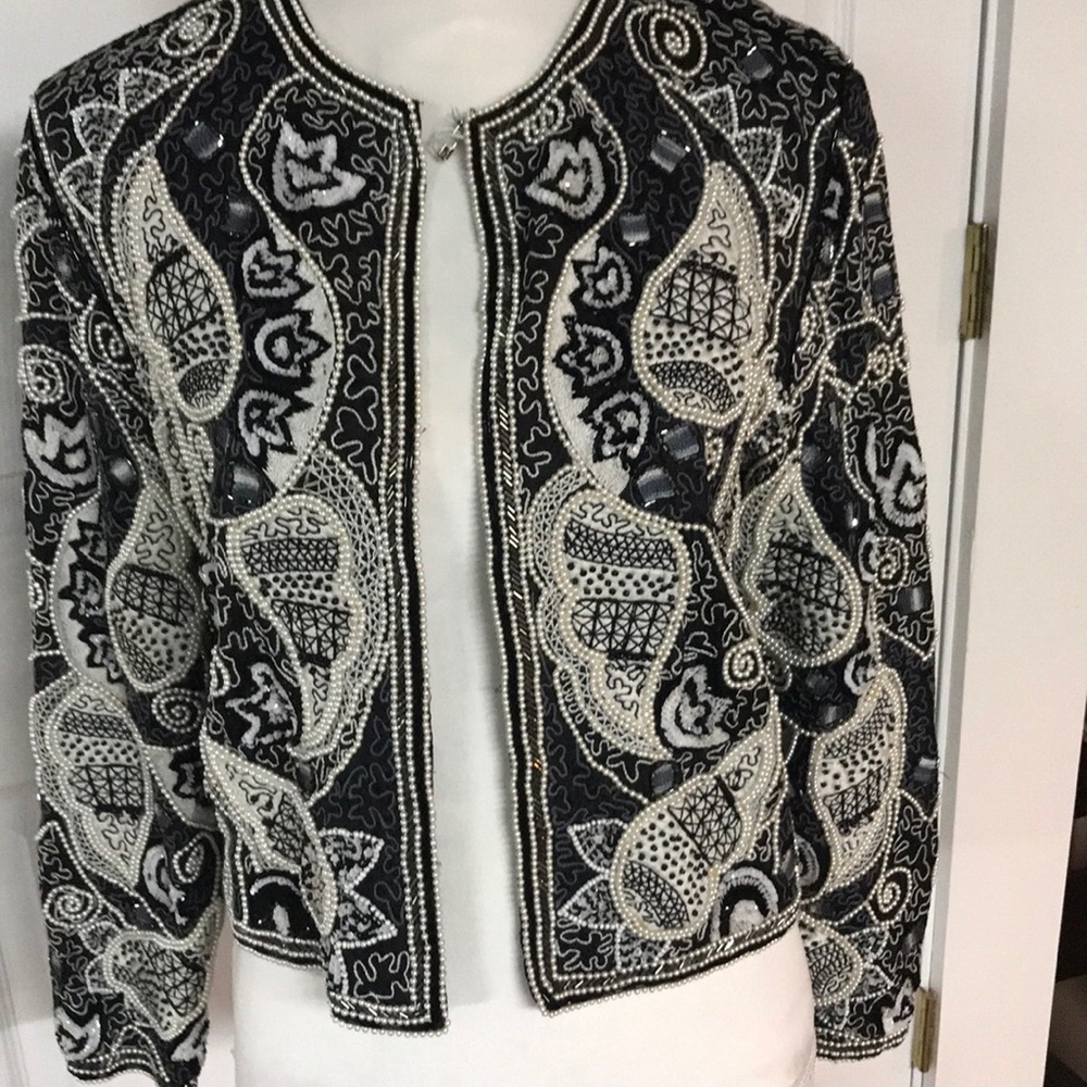 Gorgeous beaded jacket worn once medium